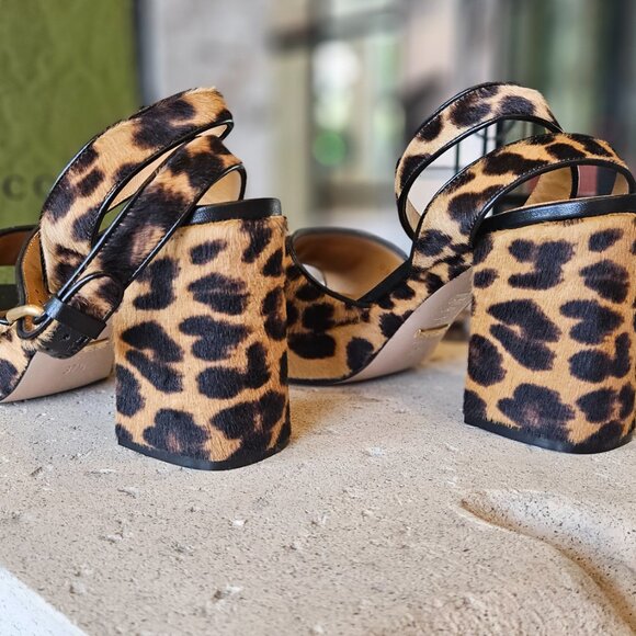 GUCCI  Women's Horsebit sandal size 37+ - Picture 5 of 16